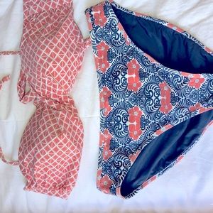 ($8 Bundle) Coral Pink Bikini